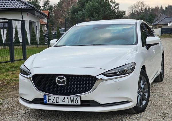 Mazda 6 cena 82900 przebieg: 79800, rok produkcji 2018 z Więcbork małe 497